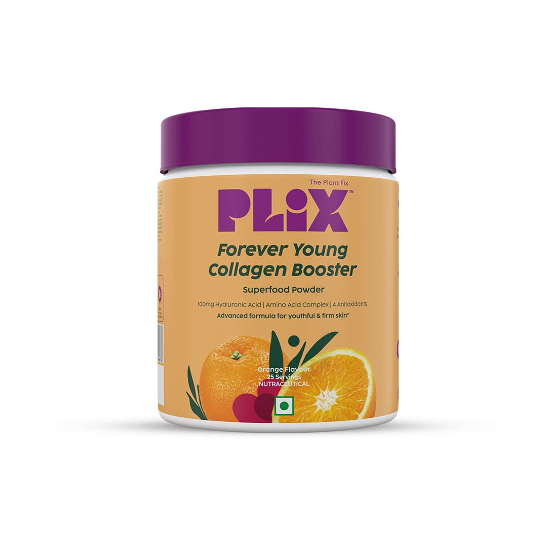 Plix Forever Young Collagen Booster Orange 25 servings