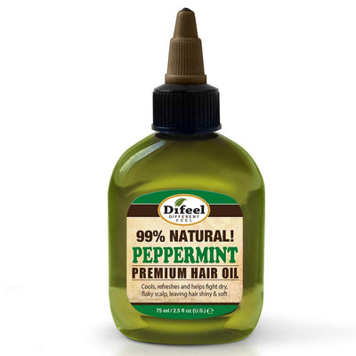 Difeel 99% Natural Peppermint Hair Oil 75Ml