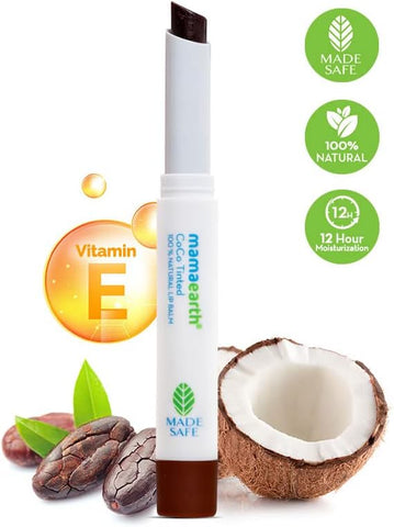 Mamaearth CoCo Tinted 100% Natural Lip Balm 2g