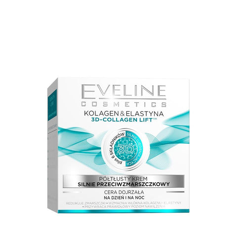 كريم Ev 3d-collagen Lift Intens المضاد للتجاعيد D&amp;n Crm 50ml