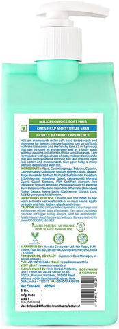 Mamaearth Baby Milky Soft Head To Toe Wash 400ml