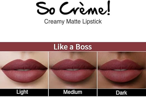 Nykaa So Creme! Creamy Matte Lipstick  Like a Boss