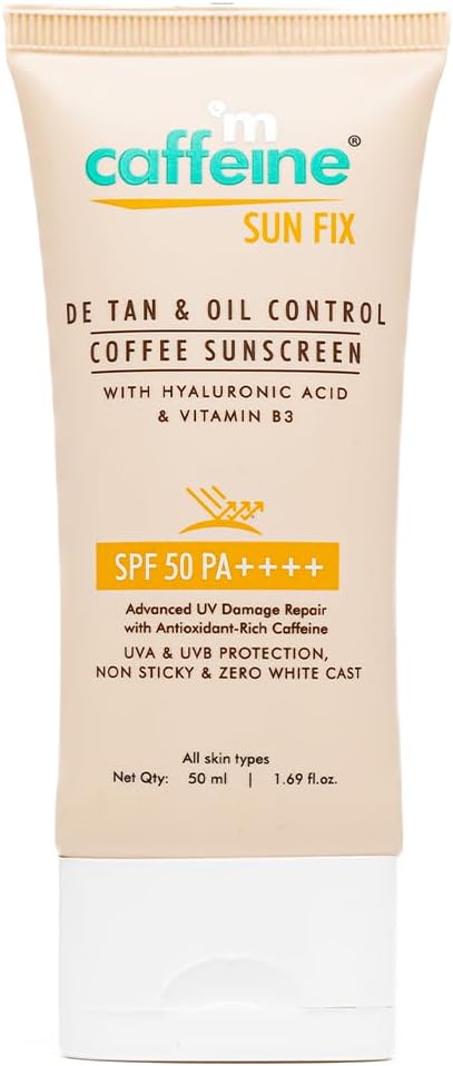 mCaffeine Coffee Sunscreen Lotion SPF 50