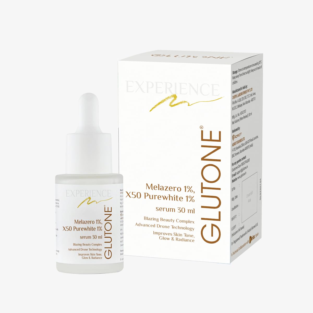 Glutone Melzero 1% X50 Purewhite 1% Serum 30 ml