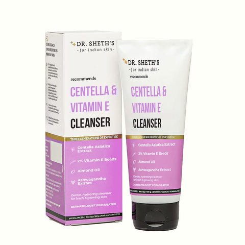 Dr. Sheth's Centella and Vitamin E Cleanser 100 ml