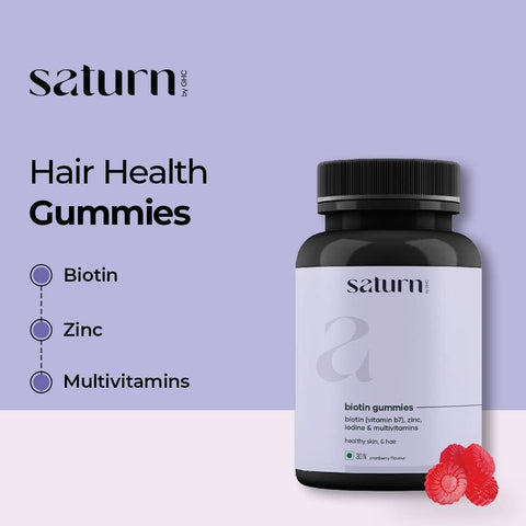 GHC Saturn Biotin Gummies 30 gummies