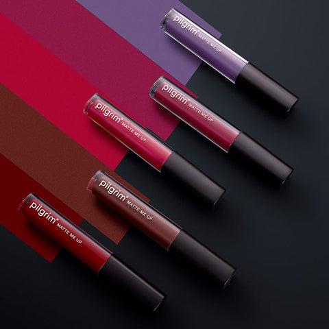 Pilgrim Liquid Matte Lipstick - Berry Tease 3gms