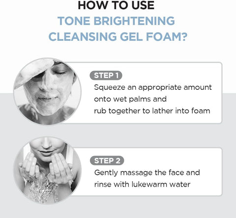 SKIN1004 Madagascar Centella Tone Brightening Cleansing Gel Foam 125ml
