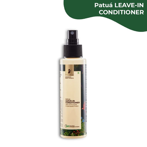 Pilgrim Patu· LEAVE-IN CONDITIONER for frizzy hair with amino acids |3-In-1 Conditioner that nourishes, detangles & protects| Conditioner for curly & wavy hair| Women & men| 100 ml