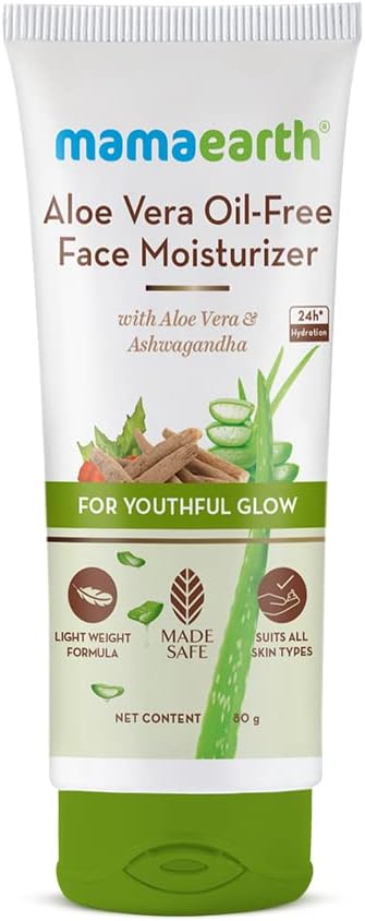 Mamaearth Aloe Vera Oil-Free Face Moisturizer 80g