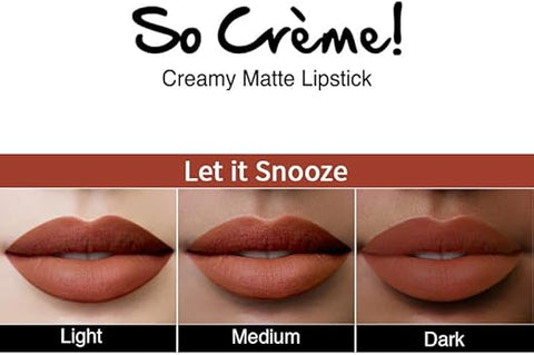 Nykaa So Creme! Creamy Matte Lipstick  Let it Snooze