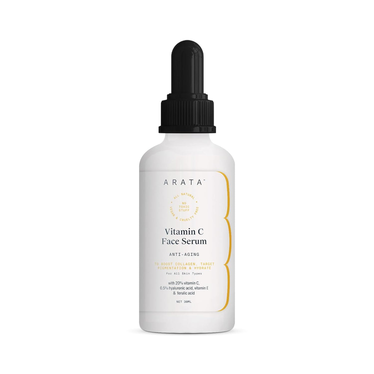 Arata Vitamin C Face Serum For Glowing Skin (30 Ml)