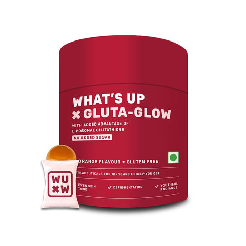 What’s Up Gluta-Glow Gummies No Added Sugar 15 Days Pack