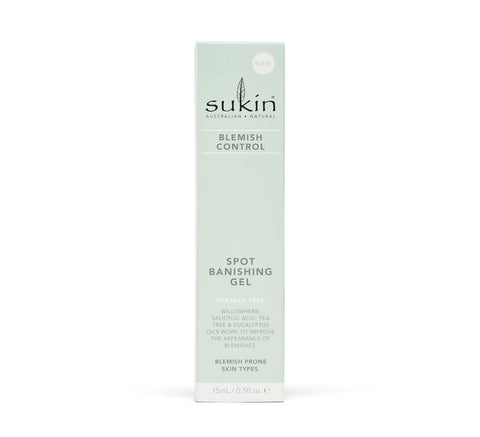 Sukin Blemish Control Spot Banishing Gel 15Ml