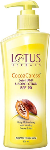 LOTUS Herbals Cocoa Caress Daily Hand & Body Lotion 250 ml -