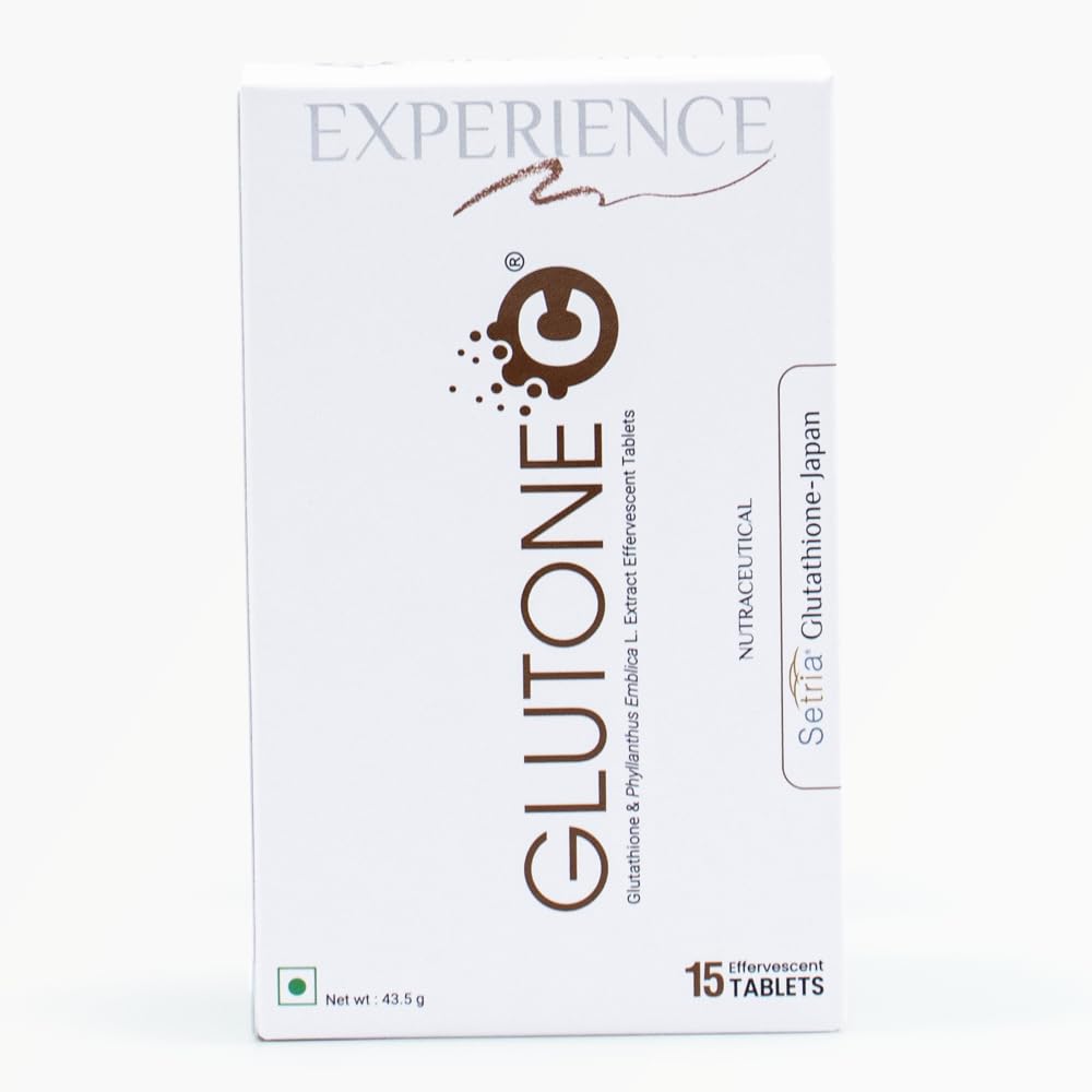 Glutone C–Glutathione & Vitamin C Effervescent Tablets 15