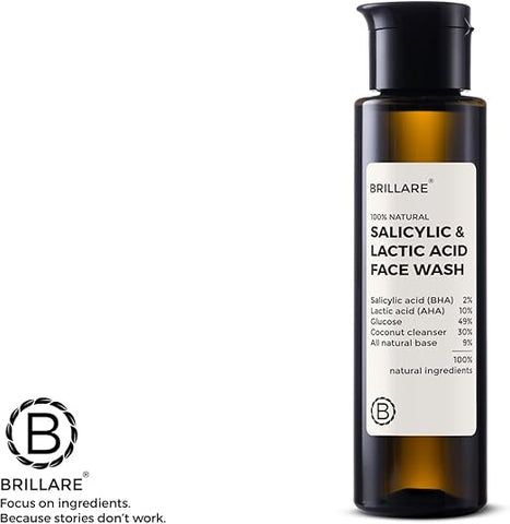 Brillaire Salicylic & Lactic Acid Face Wash 100Ml
