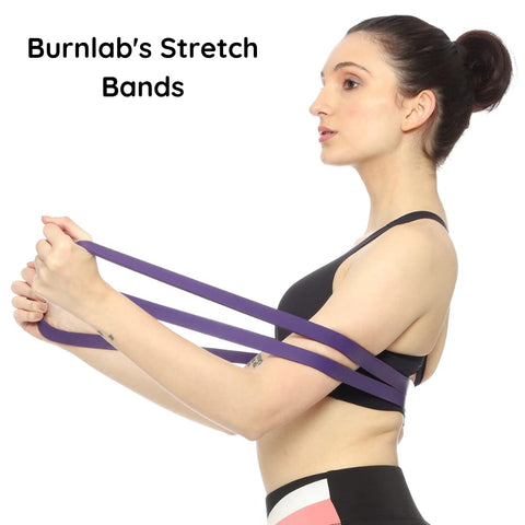 Burnlab latex Pull up Band Set of 3