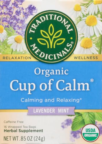 Traditional Medicinals, Cup Of Calm, 16 Bags