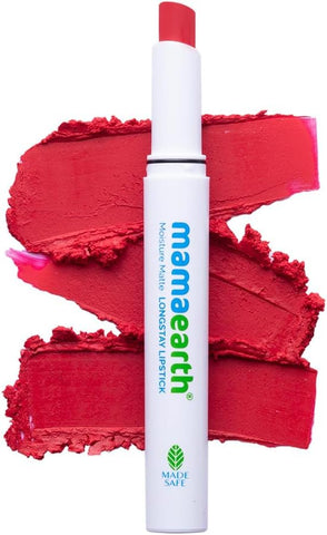 Mamaearth Lipstick 07 Raspberry Scarlet 2 gm