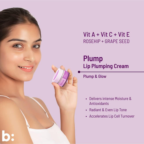 Biocule Plump Lip Plumping Cream : Vit A + Vit C + Vit E 15gm