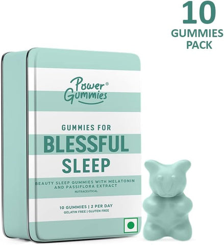 Power Gummies - Jaw Dropping Skin 60 Gummies + Blessful 10 Gummies