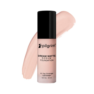 Pilgrim Pure Ivory Serum Matte & Poreless, 30 ml with Vit C Water-Resistant All Skin Types