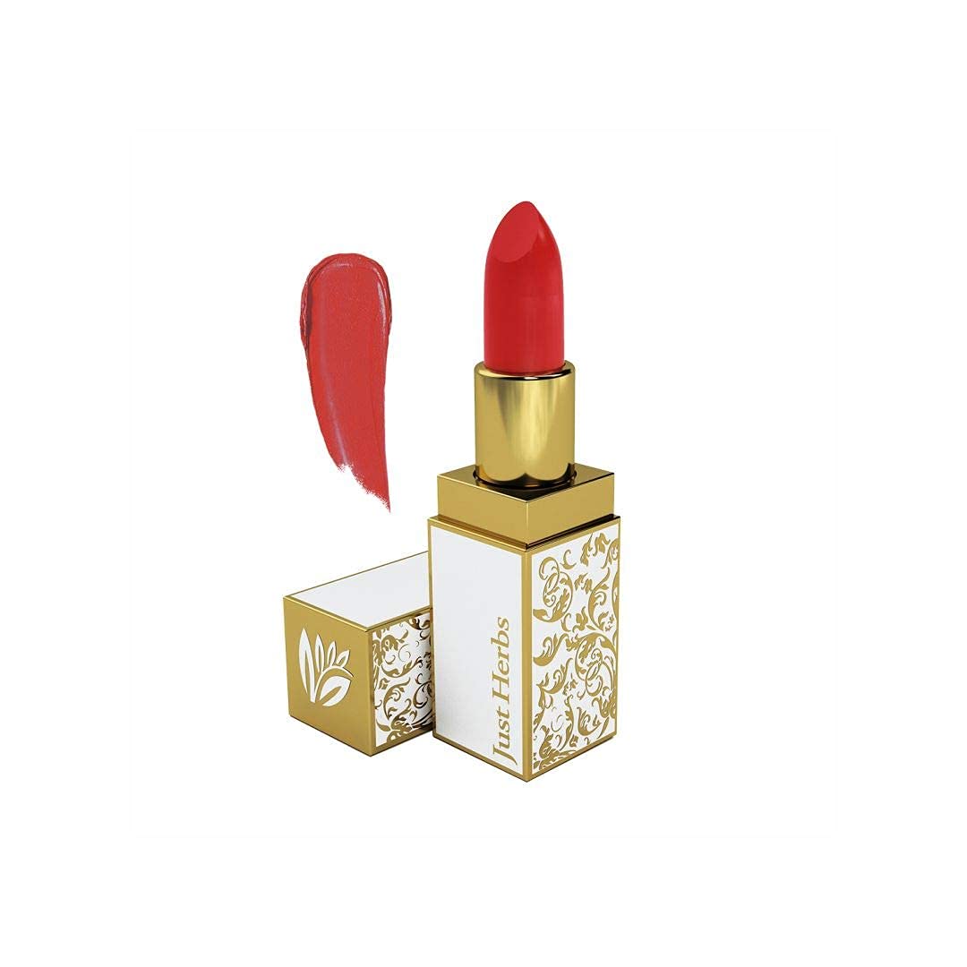 Just Herbs Ayuredic Lipstick-05 Deep Red (Half - Size) 1.8g