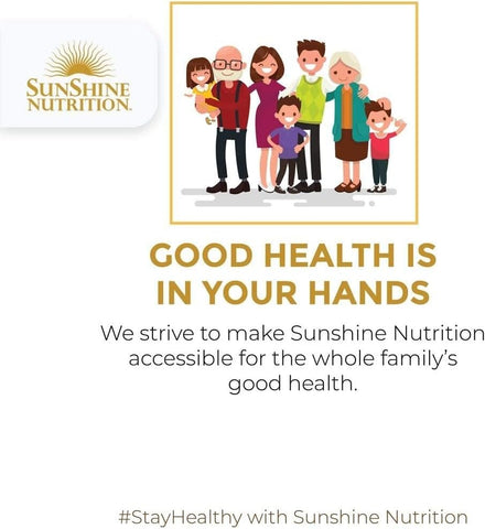 Sunshine Nutrition Biotin 1000 Mcg 100 Tabs