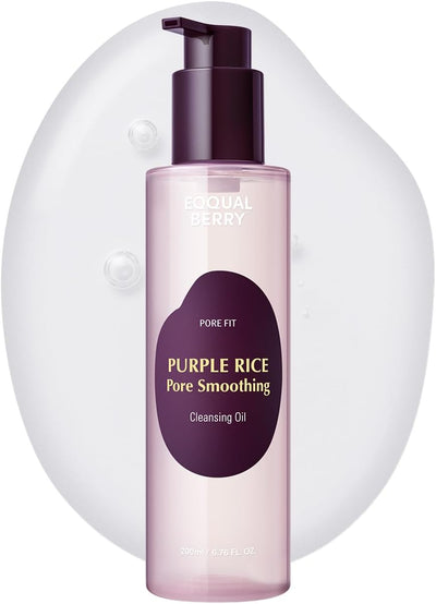 Eqqualberry Purple Rice Pore Smoothing Cleansing Oil 200Ml