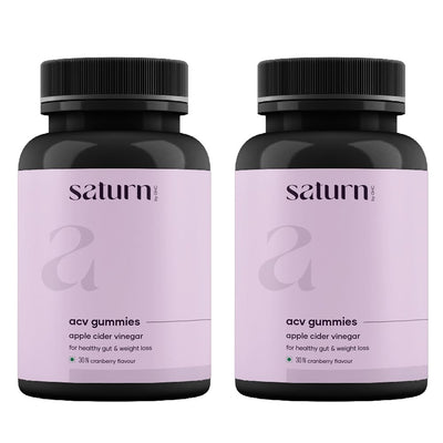Saturn by GHC Vegan Apple Cider Vinegar Gummies for Women 30 gummies 30 Days Pack
