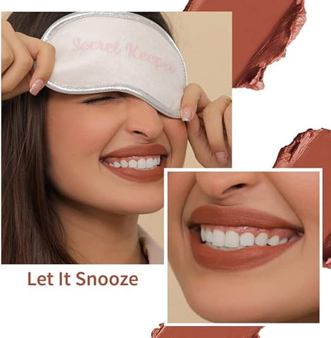 Nykaa So Creme! Creamy Matte Lipstick  Let it Snooze