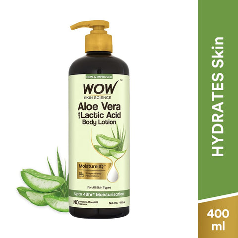 Wow Skin Science Aloe Vera Body Lotion 400 ML