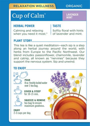 Traditional Medicinals, Cup Of Calm, 16 Bags