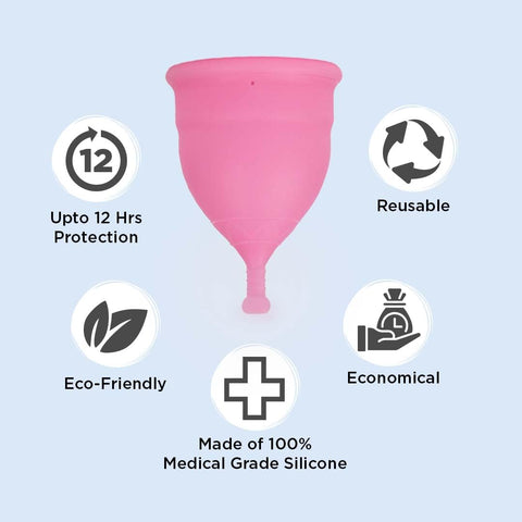 Pee Safe Menstrual Cup MEDIUM (Pink)