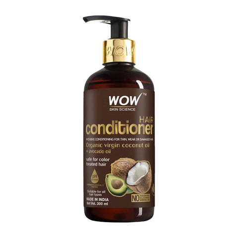 WOW Skin Science Coconut & Avocado Oil Hair Conditioner 300ml