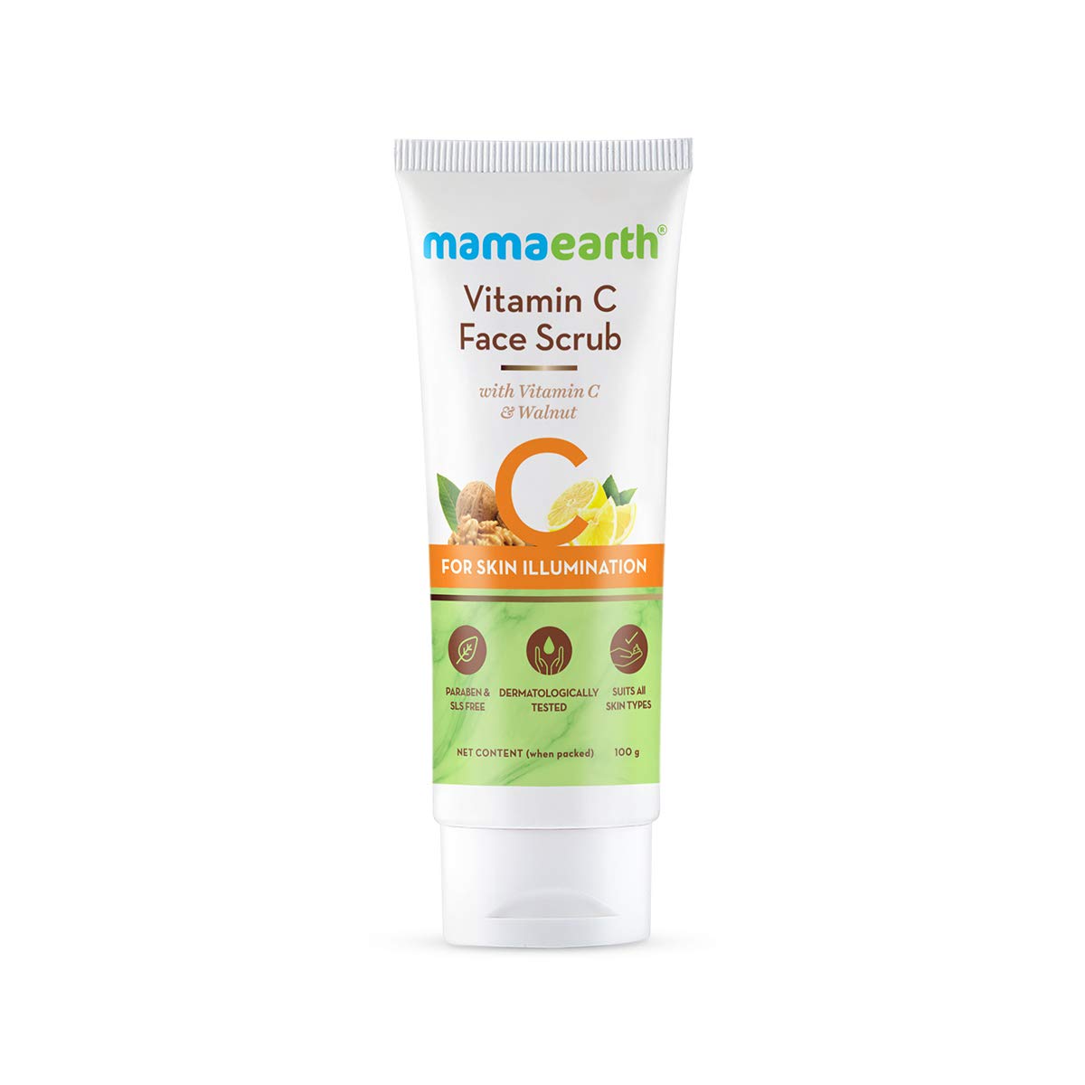 Mamaearth-Vitamin C Face Scrub 100 G