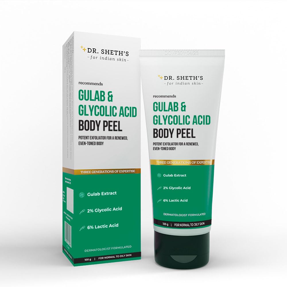 Dr. Sheth’s Gulab & Glycolic Acid Body Peel 100 gm