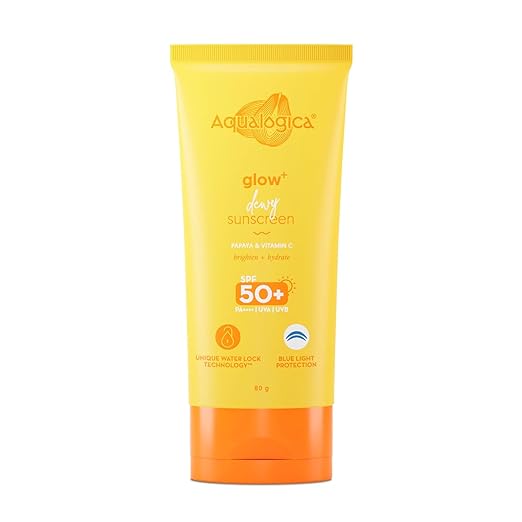 AQUALOGICA Glow+ Dewy Sunscreen 80gms