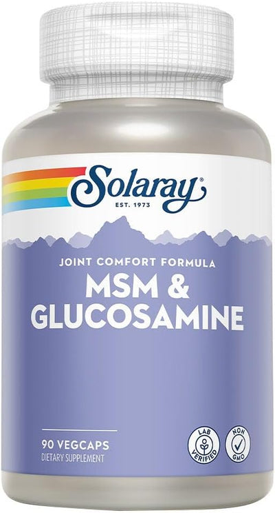 Solaray MSM & Glucosamine V-Cap 90's