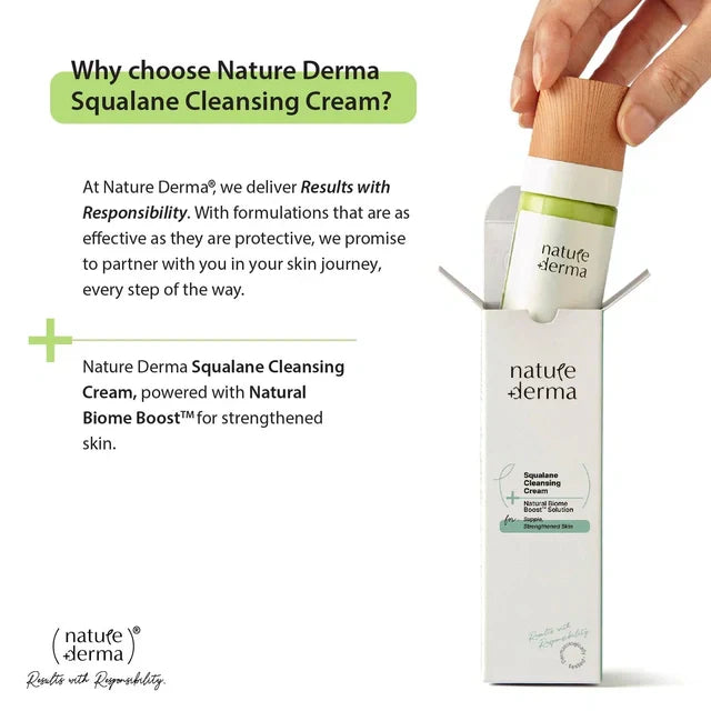 Nature Derma Squalane Cleansing Cream 50ml