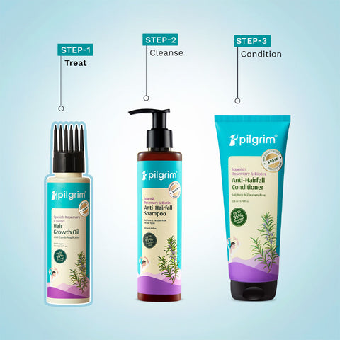 Pilgrim Spanish Rosemary & Biotin Hair Growth Oil- 100 ml