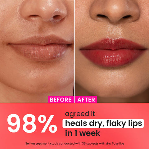 Dot & Key Ceramide & Peptide Barrier Repair Brightening Lip Balm SPF 50 PA+++ - Red Romance (10 g)