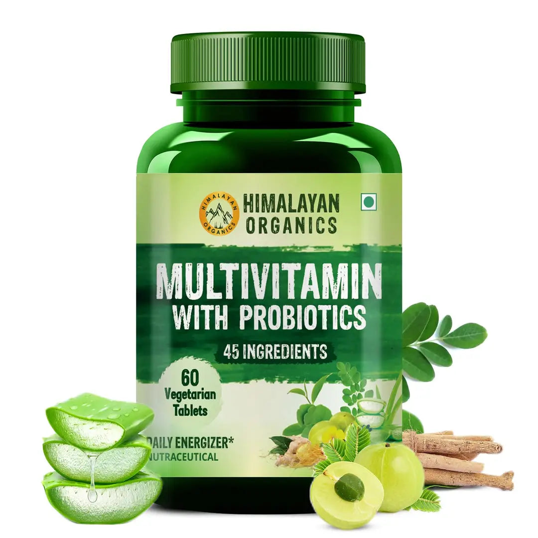 Himalayan Organics Probiotics 50 Billion CFU with Prebiotic 60 Tablets