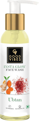 Good Vibes Ubtan Insta Glow Face Wash 120 ml