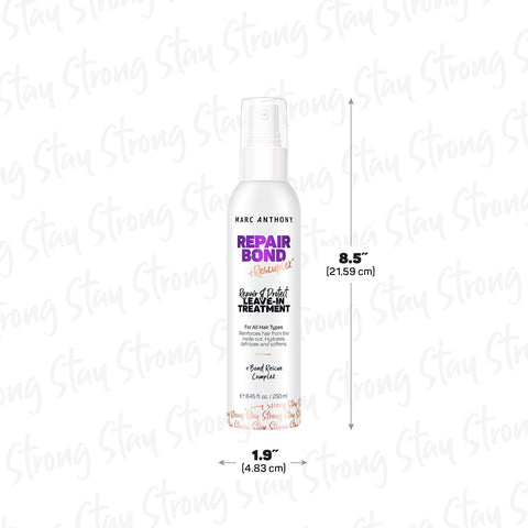 Marc Anthony Repairing Conditioner, Repair Bond +Rescuplex - Repairs, Strengthens & Maintains Bonds Within Hair - Eliminates Frizz, Flyaways & Reduce Breakage - Dry & Damaged Hair | 250Ml