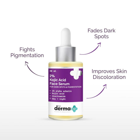 THE DERMA CO 2%Kojic Acid Face Serum 30 ml