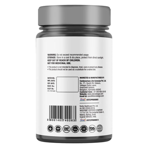 DECODE AGE Trans-Resveratrol 500 Capsules 60