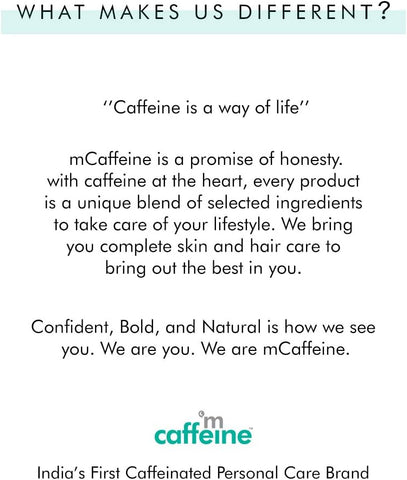 mCaffeine Naked & Raw Coffee Face Wash (100 ml)