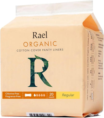 Rael Organic Cotton Panty Liner Regular 20S